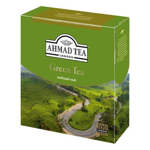 Чай зеленый Ahmad Tea 100 пакетиков в Бристоль