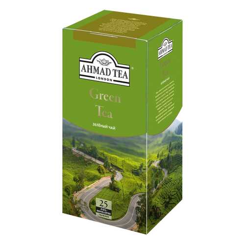 Чай зеленый Ahmad Tea 25 пакетиков в Бристоль