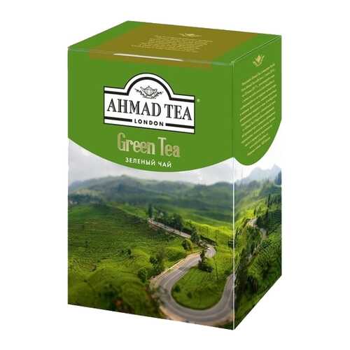 Чай зеленый Ahmad Tea листовой 100 г в Бристоль