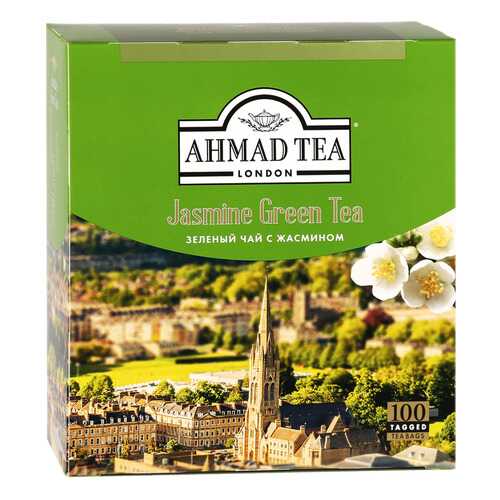 Чай зеленый Ahmad Tea с жасмином 100 пакетиков в Бристоль