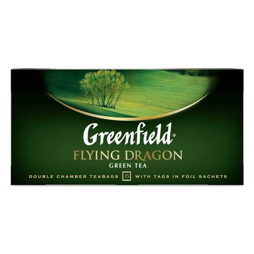 Чай зеленый Greenfield Flying Dragon 25 пакетиков в Бристоль