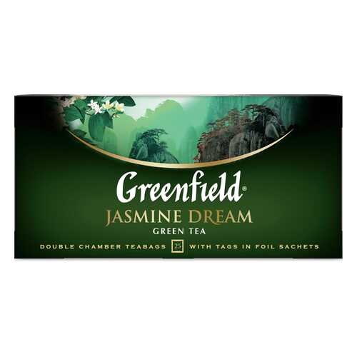 Чай зеленый Greenfield Jasmine Dream 25 пакетиков в Бристоль