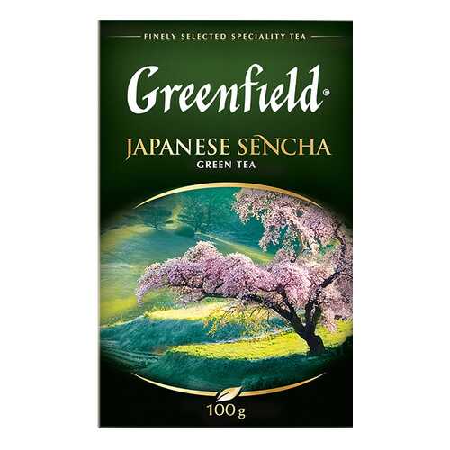 Чай зеленый листовой Greenfield Japanese Sencha 100 г в Бристоль