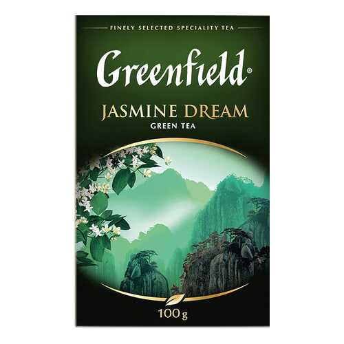 Чай зеленый листовой Greenfield Jasmine Dream 100 г в Бристоль