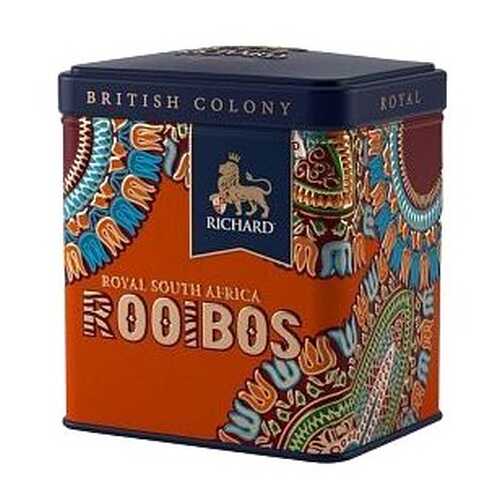 Чай зеленый листовой Richard British Colony Royal Rooibos ж/б 50 г в Бристоль