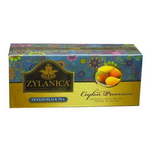 Чай Zylanica Ceylon Premium черный байховый с манго 25 пакетиков в Бристоль