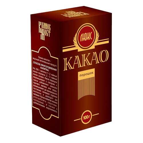 Какао порошок Люкс 100 г в Бристоль