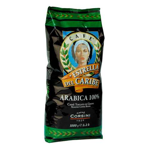 Кофе Caffe Corsini Estrella Del Caribe в зернах 1000 г в Бристоль