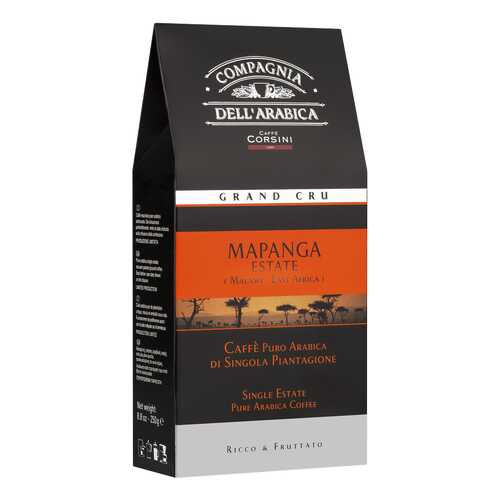 Кофе Compagnia Dell'Arabica Mapanga Estate молотый 250 г в Бристоль