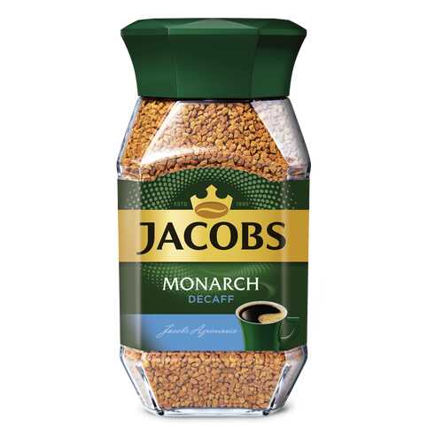 Кофе Jacobs monarch decaff натуральный растворимый сублимированный 95 г в Бристоль