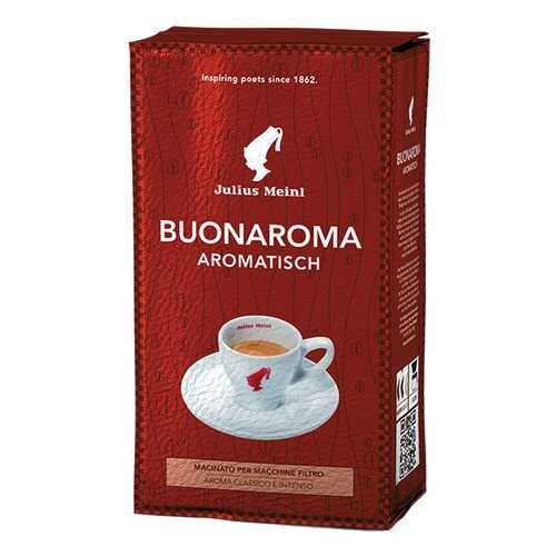 Кофе Julius Meinl buonaroma aromatisch натуральный жареный молотый 250 г в Бристоль