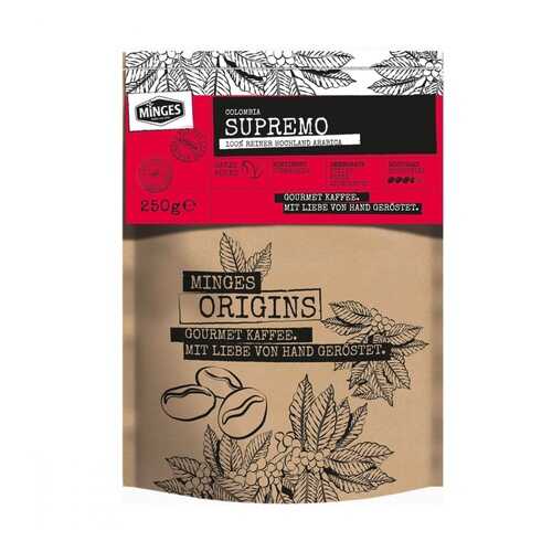 Кофе Minges Origins Colombia Supremo в зернах 250 г в Бристоль