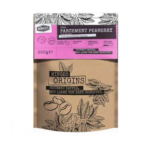 Кофе Minges Origins India Parchment Peaberry в зернах 250 г в Бристоль