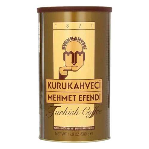 Кофе молотый Kurukahveci Mehmet Efendi жестяная банка 500 г в Бристоль