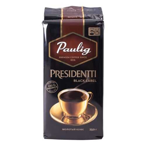 Кофе молотый Paulig presidentti black label 250 г в Бристоль