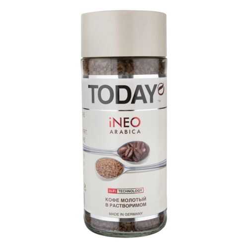 Кофе молотый в растворимом Today ineo arabica 95 г в Бристоль