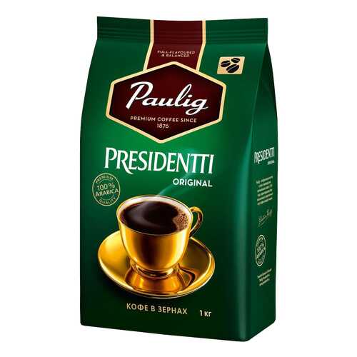 Кофе Paulig presidentti original в зернах 1кг в Бристоль