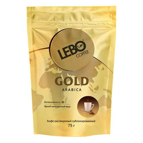 Кофе сублимированный Lebo Gold м/у 75 г в Бристоль