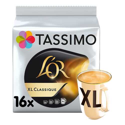 Кофе Tassimo L’OR Xl Classique в капсулах 16 шт в Бристоль