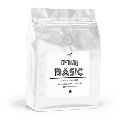Кофе в зернах Black coffee beans Basic, 250 г в Бристоль