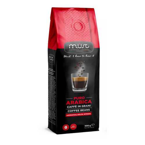 Кофе в зернах Must pure arabica 500 г в Бристоль