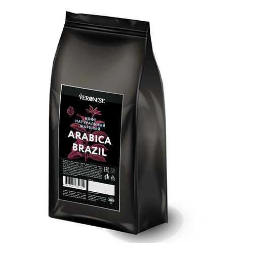 Кофе в зернах Veronese Arabica Brazil 50% арабика 50% робуста 1000 г в Бристоль