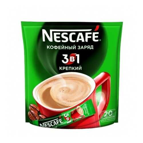 Кофейный напиток растворимый Nescafe 3в1 крепкий 16 г 20 пакетиков в Бристоль