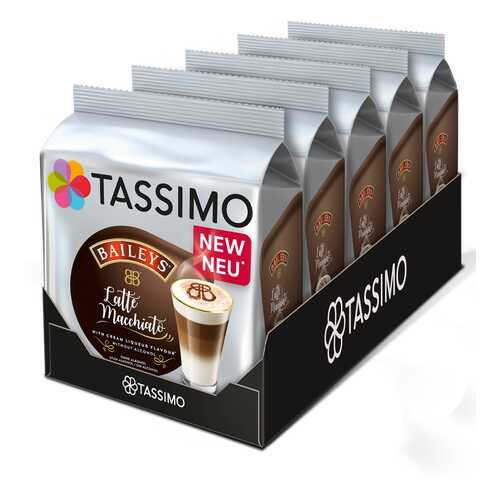 Набор кофе в капсулах Tassimo Baileys Latte Macchiato 5 упаковок в Бристоль