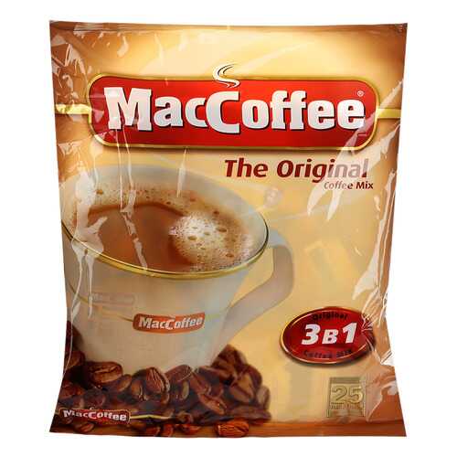 Напиток MacCoffee кофейный карамель растворимый 3в1 18 г 25 пакетиков в Бристоль