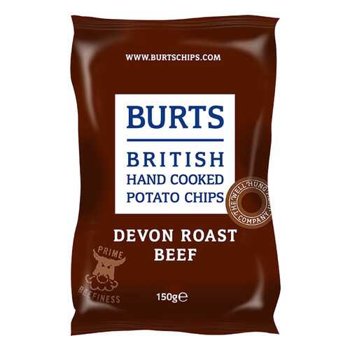 Чипсы BURTS Devon Roast Beef картофельные150г в Бристоль