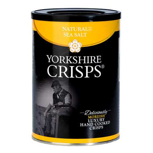 Чипсы картофельные Yorkshire Crisps с морской солью 100 г в Бристоль