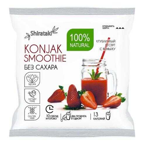 Десерт без сахара Konjak Smoothie клубничный 20 шт по 15 г в Бристоль