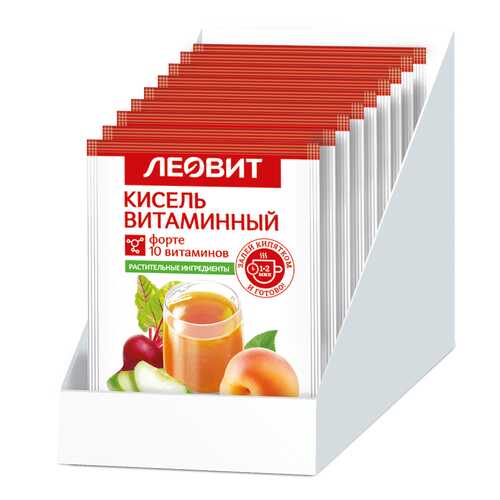 Кисель Витаминный ФОРТЕ. Шоубокс 20 шт. по 20 г. в Бристоль