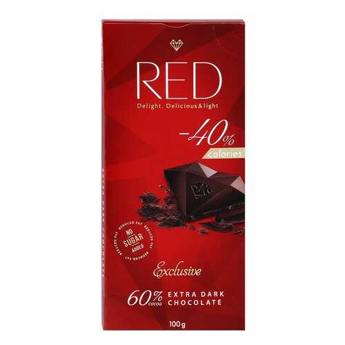 Шоколад Red Exclusive экстра темный какао 60% 100 г в Бристоль