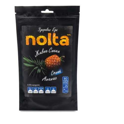 Чипсы фруктовые NOLTA Ананас 30 г Россия в Бристоль