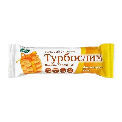 Турбослим Эвалар батончик ванильное печенье белковый 50 г в Бристоль