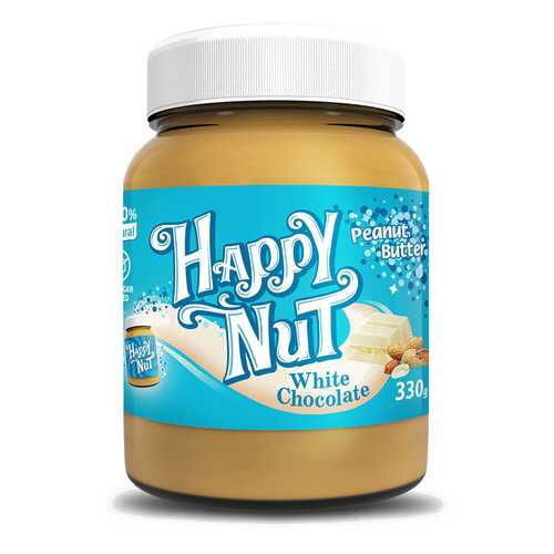 Арахисовая паста Happy Life Happy Nut с белым шоколадом 330 г в Бристоль