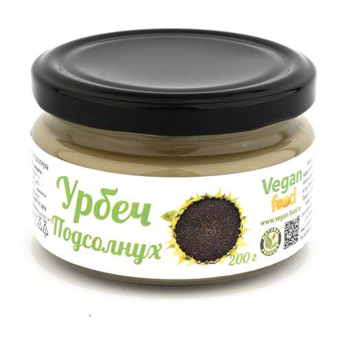 Урбеч Vegan-food из семян подсолнуха 200 г в Бристоль