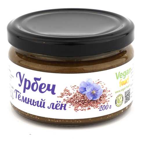 Урбеч Vegan-food из семян темного льна 200 г в Бристоль