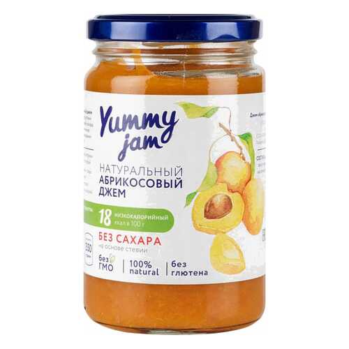 Джем абрикосовый Yummy jam без сахара 350 г в Бристоль