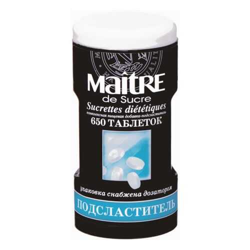 Подсластитель Maitre de Sucre 650 таблеток в Бристоль