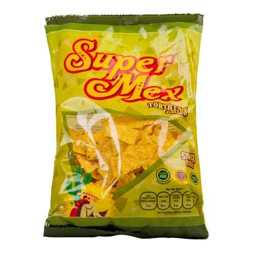 Чипсы кукурузные Super Mex Nachos с солью Chavez y Clark S.L. 180 г Испания в Бристоль