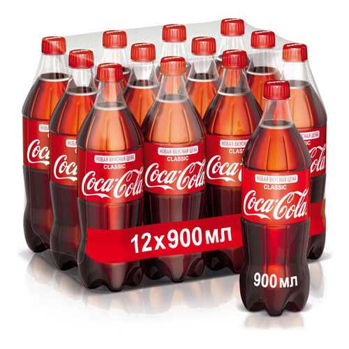 Напиток Coca-Cola сильногазированный 0,9л*12 в Бристоль