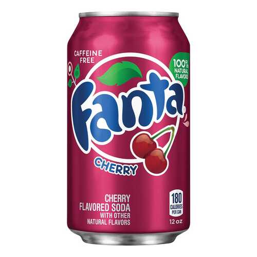 Напиток Fanta cherry жестяная банка 0.36 л в Бристоль