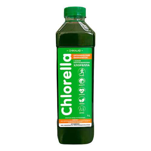 Напиток органический Хлорелла BOMBBAR Chikalab Chlorella 1000 мл в Бристоль