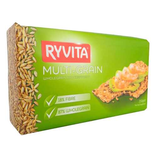 Хлебцы Ryvita Многозерновые из цельного зерна multi-grain 12 штук в Бристоль