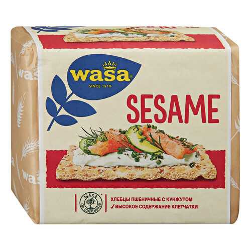 Хлебцы Wasa Sesame пшеничные с кунжутом 200 г в Бристоль