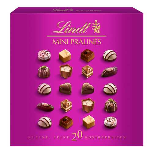 Конфеты из молочного шоколада Lindt mini pralines 100 г в Бристоль