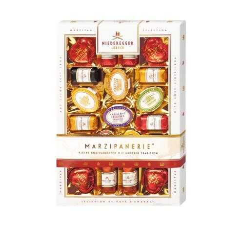 Набор конфет NIEDEREGGER Марцмпанерия из марципана в горьком шоколаде 50% какао 270г в Бристоль