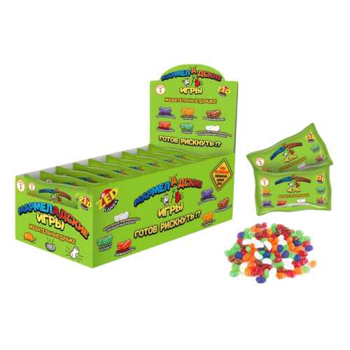 Настольная игра Мармеладские игры, в пакете, 1 серия, 50 гр. Zed Candy в Бристоль